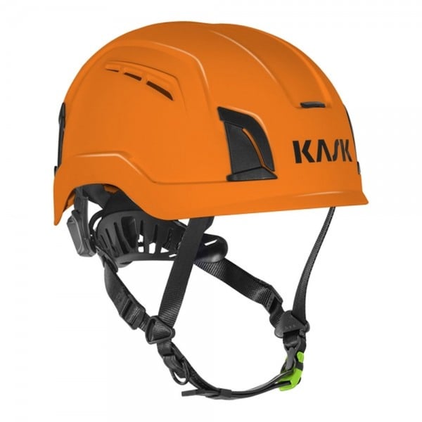 Vented Safety Helmet, Zenith X2 Air, Lightweight polypropylene HD, Adaptive Fit System, Orange
